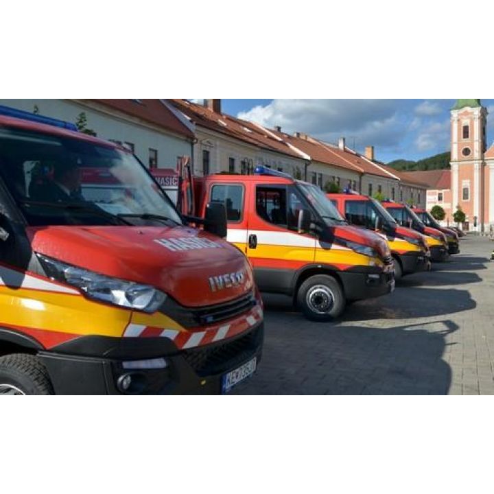 Dobrovolní hasiči dostanú nové vozidlá