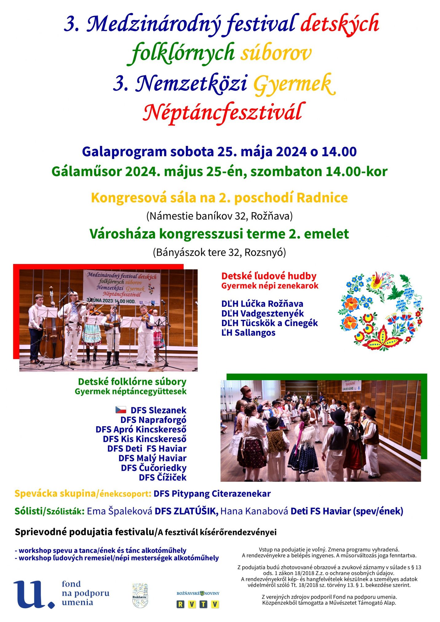 plagat detsky folklorny festival