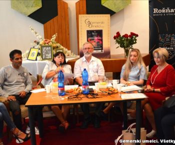 Spravodajstvo z podujatí / Beseda občianskeho združenia Gemerskí umelci so zameraním na  Rómsku ženu - matku - tvorkyňu - foto