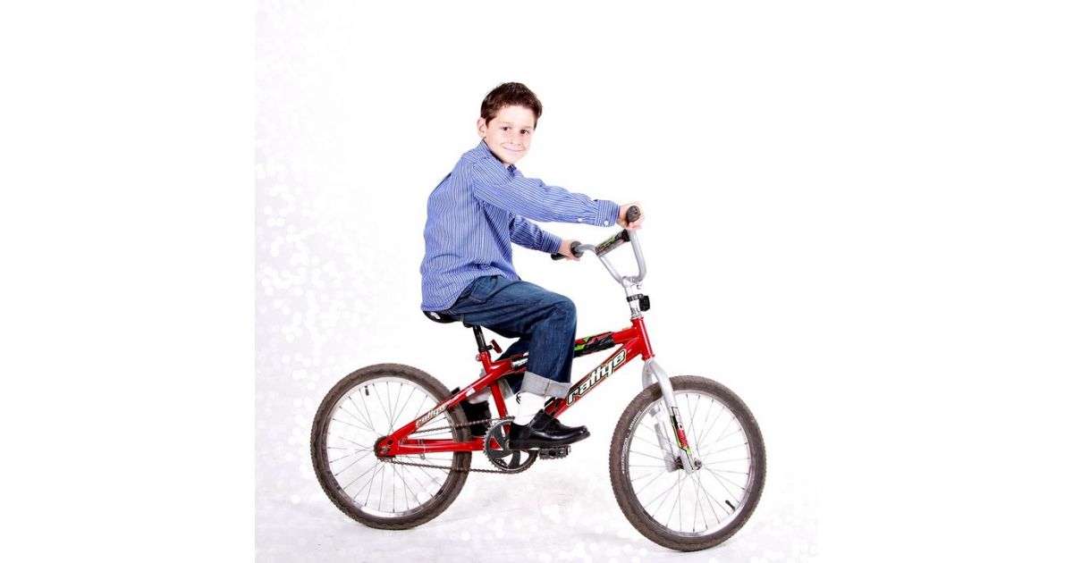 Nájdený detský bicykel