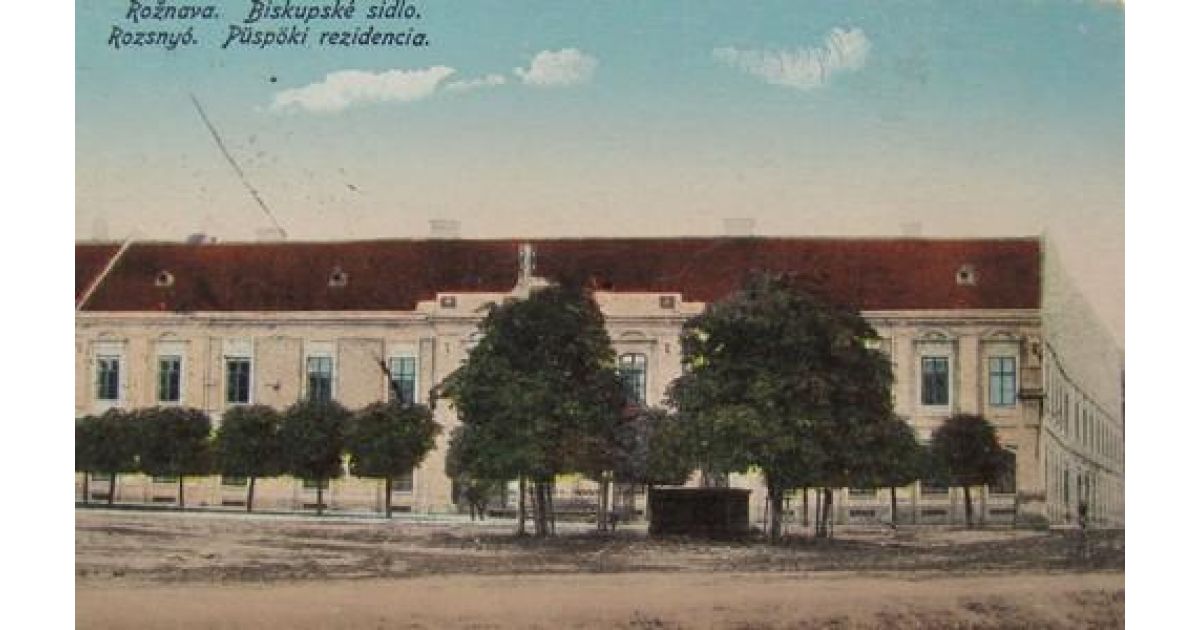 Biskupská rezidencia – sídlo biskupa rožňavskej diecézy