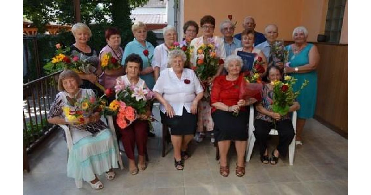 Oslava životných jubileí v Dennom centre / Klube dôchodcov