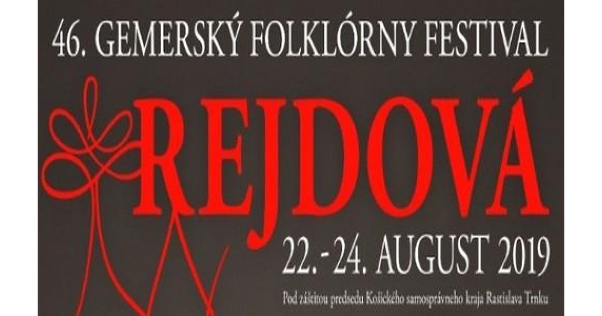Folkloristi sa zídu v Rejdovej na Gemerskom folklórnom festivale