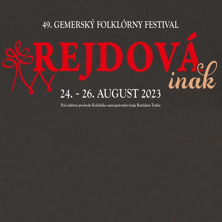 Gemerský folklórny festival Rejdová 2023